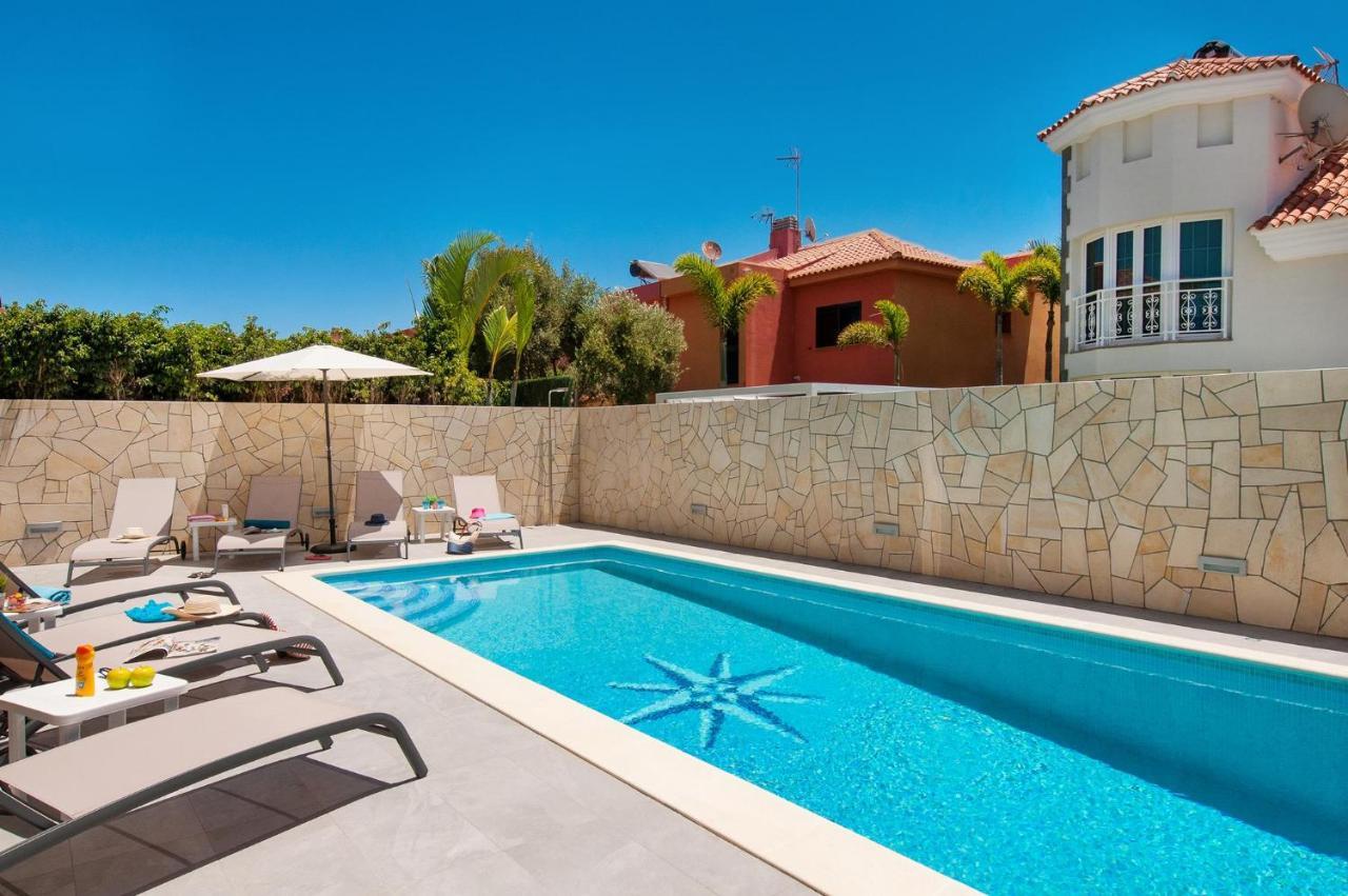 Curie With Pool By Villagrancanaria Maspalomas  Exterior photo